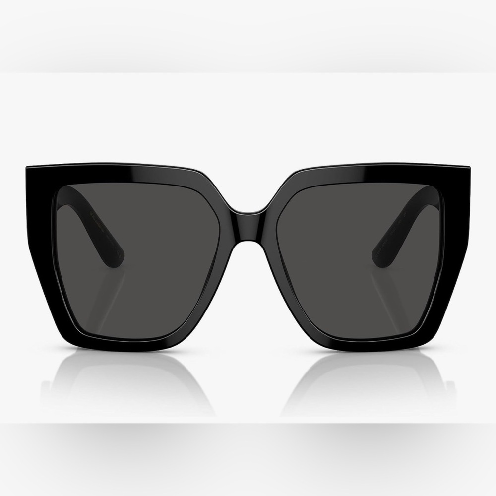 Dolce & Gabbana Bold Black Sunglasses - Picture 3 of 9